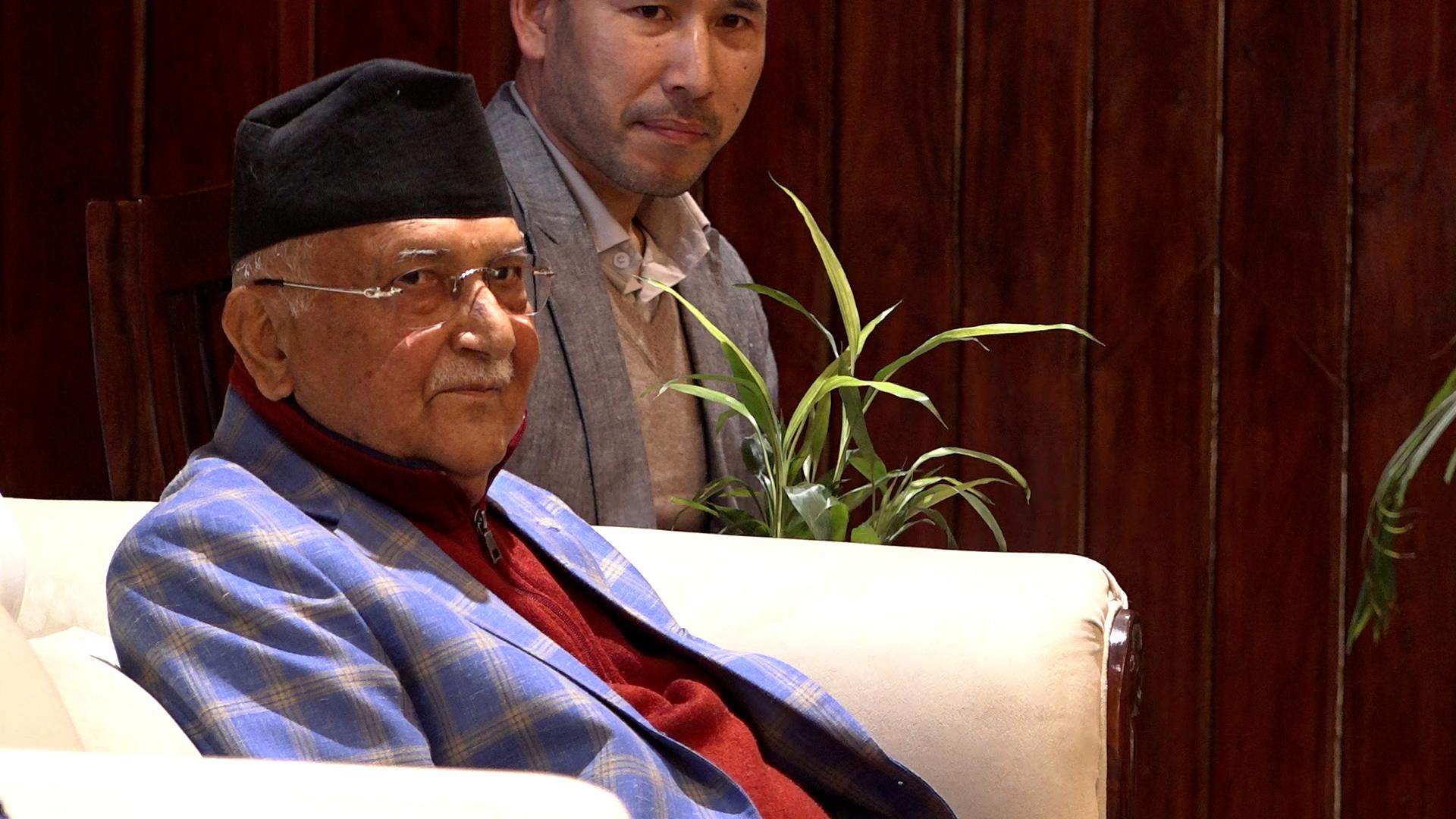 रविको संगठित अपराध र सम्पति शुद्धीकरण मुद्दा फिर्ता लिने निर्णयप्रति ओलीको आपत्ति